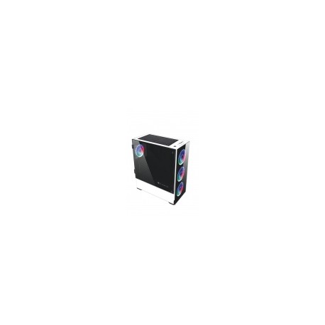 Gabinete Balam Rush THINOS con Ventana, Torre, ATX/EATX/Micro ATX/Mini-ITX, USB 2.0/3.0, sin Fuente, Negro/Blanco