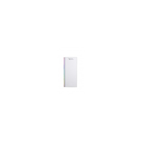 Gabinete XZEAL XZ115 con Ventana LED RGB, Midi Tower, ATX/Micro ATX/Mini-ATX, USB 2.0/3.0, Blanco