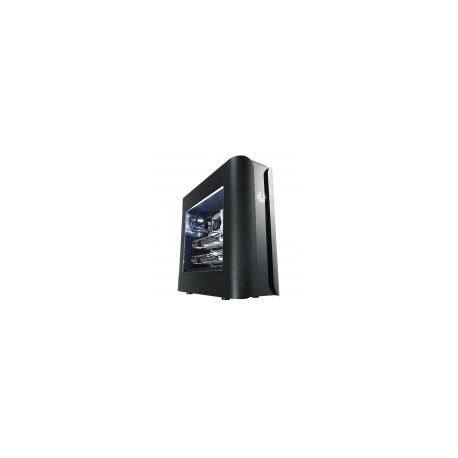 Gabinete BitFenix Pandora Core ATX con Ventana, Midi-Tower, ATX/micro-ATX/mini-ITX, USB 2.0, sin Fuente, Negro