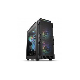 Gabinete Thermaltake Level 20 RS con Ventana ARGB, Midi Tower, ATX/Micro ATX/Mini-ITX, USB 2.0/3.2, sin Fuente, Negro