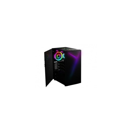 Gabinete Gamdias ARGUS E4 Elite con Ventana RGB, Midi-Tower, ATX/Mini-ITX/Micro ATX, USB 3.0, sin Fuente, Negro