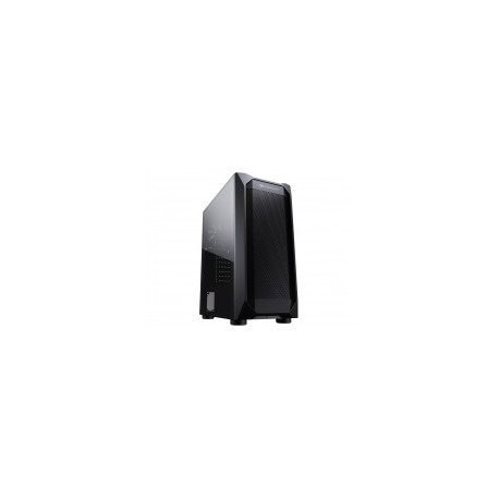 Gabinete Cougar MX410 Mesh-G con Ventana, Midi Tower, ATX/micro ATX/Mini-ITX, USB 2.0/3.0, sin Fuente, Negro