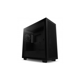 Gabinete NZXT H7 Flow con Ventana, Midi-Tower, Mini-ITX/Micro-ATX/ATX/EATX, USB 3.0, sin Fuente, Negro Mate