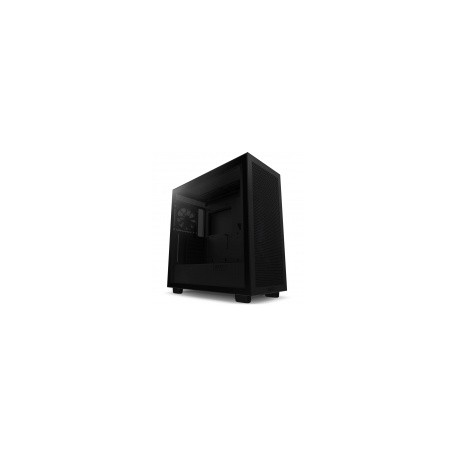 Gabinete NZXT H7 Flow con Ventana, Midi-Tower, Mini-ITX/Micro-ATX/ATX/EATX, USB 3.0, sin Fuente, Negro Mate