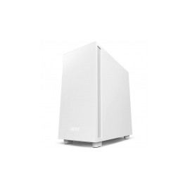 Gabinete NZXT H7 con Ventana, Midi-Tower, Mini-ITX/Micro-ATX/ATX/EATX, USB 3.0, sin Fuente, Blanco Mate