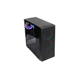 Gabinete Balam Rush LHYTOS GSX1000 con Ventana, Midi-Tower, ATX/Micro ATX/Mini-ITX, USB 2.0/3.0, sin Fuente, Negro