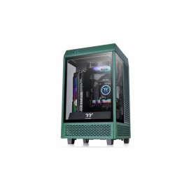 Gabinete Thermaltake The Tower 100 con Ventana RGB, Mini-Tower, Mini-ITX, USB 3.0, sin Fuente, Verde