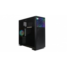 Gabinete In Win N515 con Ventana, Midi Tower,, E-ATX, ATX, Micro-ATX, Mini-ITX, USB 3.2/Tipo C, sin Fuente, Negro