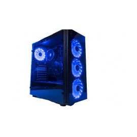 Gabinete Redragon Sideswipe GC601 PRO con Ventana RGB, Tower, ATX/Micro ATX/Mini-ITX, USB 2.0/3.0, sin Fuente, Negro