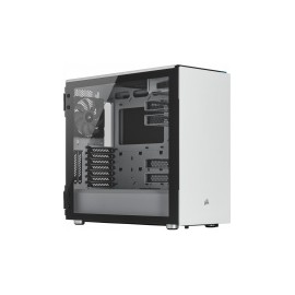 Gabinete Corsair Carbide 678C con Ventana, Midi-Tower, ATX/EATX/Micro ATX/Mini-ITX, USB 3.2, sin Fuente, Blanco