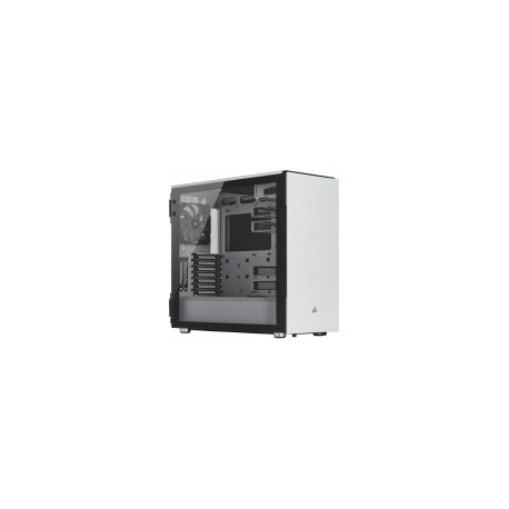Gabinete Corsair Carbide 678C con Ventana, Midi-Tower, ATX/EATX/Micro ATX/Mini-ITX, USB 3.2, sin Fuente, Blanco