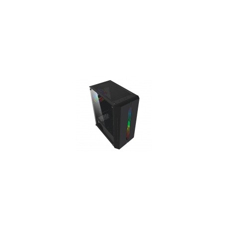Gabinete Balam Rush CYCLOPS GSX5000 con Ventana, Midi-Tower, ATX/Micro ATX/Mini-ITX, USB 2.0/3.0, sin Fuente, Negro