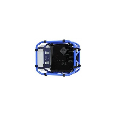 Gabinete In Win D-Frame Mini con Ventana, Mini-Tower, Mini-ITX, USB 3.0, sin Fuente, Azul