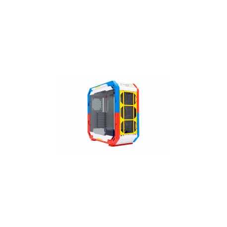 Gabinete In Win Airforce con Ventana, Midi Tower, ATX/EATX/Micro ATX/Mini-ITX, USB, sin Fuente, Blanco/Azul/Rojo/Amarillo