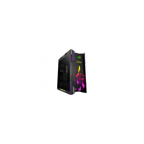 Gabinete ASUS ROG Strix Helios EVA con Ventana RGB, Midi-Tower, ATX/EATX/Micro-ATX/Mini-ATX, USB 3.1, sin Fuente, Negro