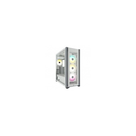 Gabinete Corsair iCUE 7000X RGB con Ventana, Full Tower, ATX/Micro ATX/Mini-ITX, USB 3.0, sin Fuente, Blanco
