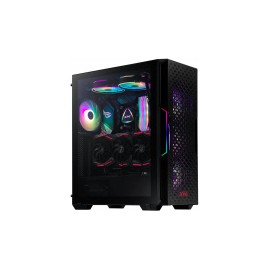 Gabinete XPG Starker Air con Ventana ARGB, Midi-Tower, Mini-ITX/Micro-ATX/ATX, USB 3.0, sin Fuente, Negro