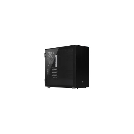 Gabinete Corsair Carbide 678C con Ventana, Midi-Tower, ATX/EATX/Micro-ATX/Mini-ITX, USB 3.2, sin Fuente, Negro