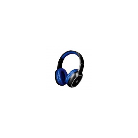 Getttech Audífonos con Micrófono GH-4640A, Bluetooth, Inalámbrico, Negro/Azul