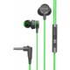 Binden Audífonos Intrauriculares con Micrófono G15, Alámbrico, 1.5 Metros, 13.5mm, Verde