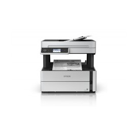 Multifuncional Epson EcoTank M3170, Blanco y Negro, Inyección, Tanque de Tinta, Inalámbrico, Print/Scan/Copy/Fax
