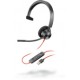 Poly Audífonos con Micrófono Blackwire 3310, Alámbrico, USB-A, Negro