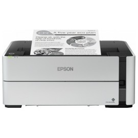 Epson EcoTank M1180, Blanco y Negro, Inyección, Tanque de Tinta, Inalámbrico, Print
