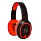 Necnon Audífonos con Micrófono NBH-04 Pro, Bluetooth, Inalámbrico, Rojo