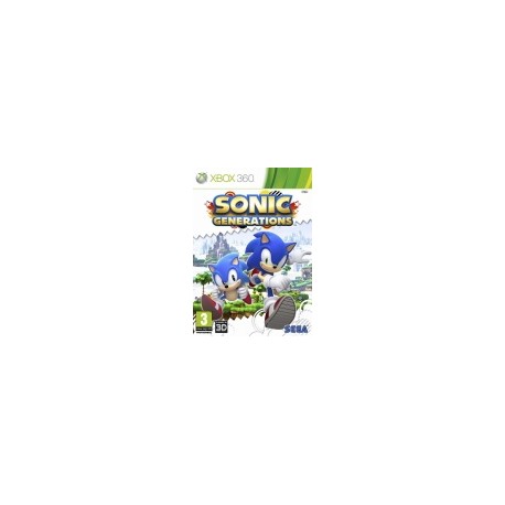 SEGA Sonic Generations, Xbox 360 (ENG)