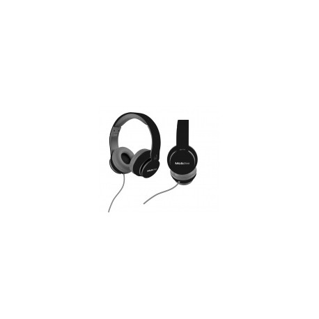 Mobifree Audífonos con Micrófono Urban Kaos, Alámbrico, 1.2 Metros, 3.5mm, Negro