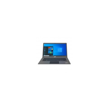 Laptop Ghia Libero 14.1" HD, Intel Celeron N4020 1.10GHz, 4GB, 128GB eMMC, Windows 10 Pro 64-bit, Español, Gris