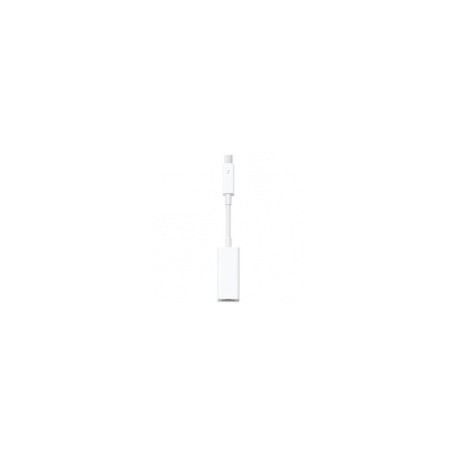 Apple Adaptador Thunderbolt Macho - Ethernet Hembra, Blanco, para MacBook Air/Pro