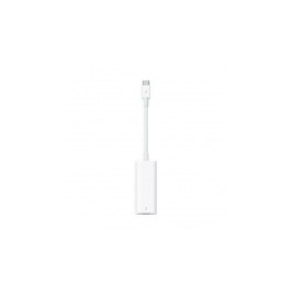 Apple Adaptador Thunderbolt 3 USB-C Macho - Thunderbolt 2 Hembra, Blanco, para MacBook