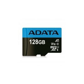 Memoria Flash Adata Premier, 128GB MicroSDXC UHS-I Clase 10, con Adaptador