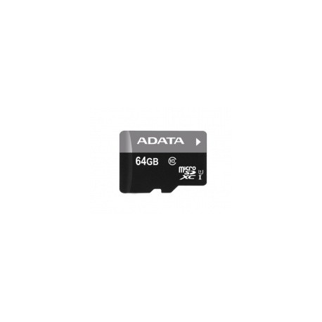 Memoria Flash Adata Premier, 64GB microSDXC UHS-I Clase 10, con Adaptador