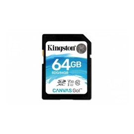 Memoria Flash Kingston Canvas Go!, 64GB SDXC UHS-I Clase 10