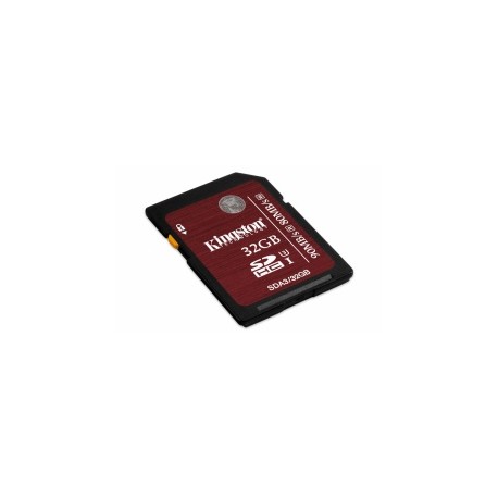 Memoria Flash Kingston, 32GB SDHC UHS-I-Speed Clase 3