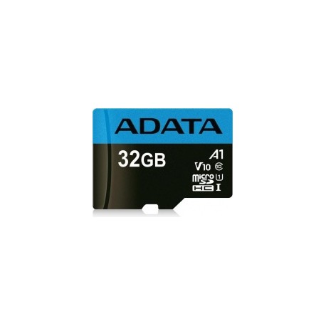 Memoria Flash Adata Premier, 32GB MicroSDHC UHS-I Clase 10, con Adaptador