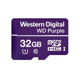 Memoria Flash Western Digital WD Purple, 32GB microSDHC, Clase 10