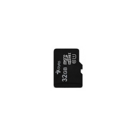 Memoria Flash Stylos STMSDS3B, 32GB MicroSDHC UHS-I Clase 10