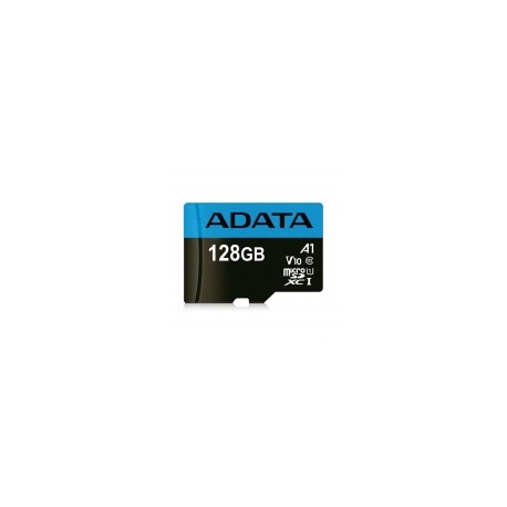 Memoria Flash Adata Premier, 128GB MicroSDXC UHS-I Clase 10, con Adaptador