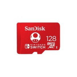 Memoria Flash SanDisk para Nintendo Switch, 128GB MicroSDXC Clase 3