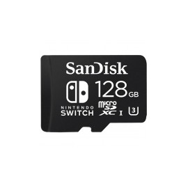 Memoria Flash SanDisk, 128GB MicroSDXC UHS-I Clase 3, para Nintendo Switch