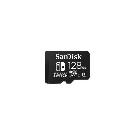 Memoria Flash SanDisk, 128GB MicroSDXC UHS-I Clase 3, para Nintendo Switch