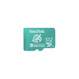 Memoria Flash SanDisk SDSQXAO-512G-GNCZN, 512GB MicroSDXC UHS-I, para Nintendo Switch