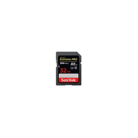 Memoria Flash SanDisk Extreme Pro 32GB SDHC UHS-II Clase 10