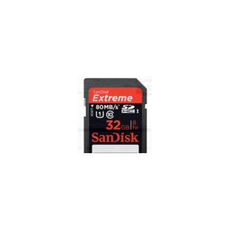 Memoria Flash SanDisk Extreme, 32GB SDHC UHS-I Clase 10