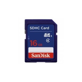 Memoria Flash SanDisk, 16GB SDHC Clase 2