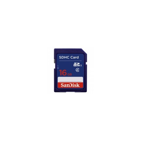 Memoria Flash SanDisk, 16GB SDHC Clase 2