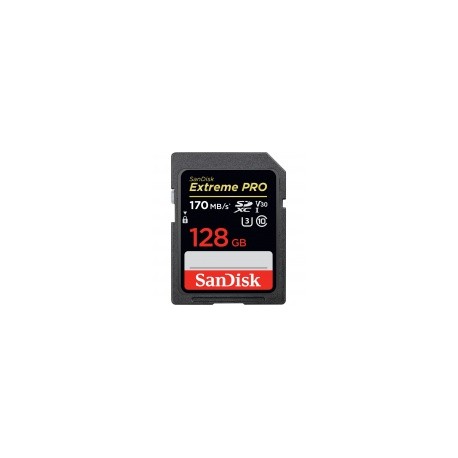 Memoria Flash SanDisk Extreme PRO, 128GB SDXC Clase 10